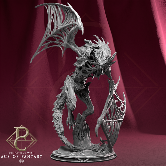 Zombie Dragon Variant B | Miniature