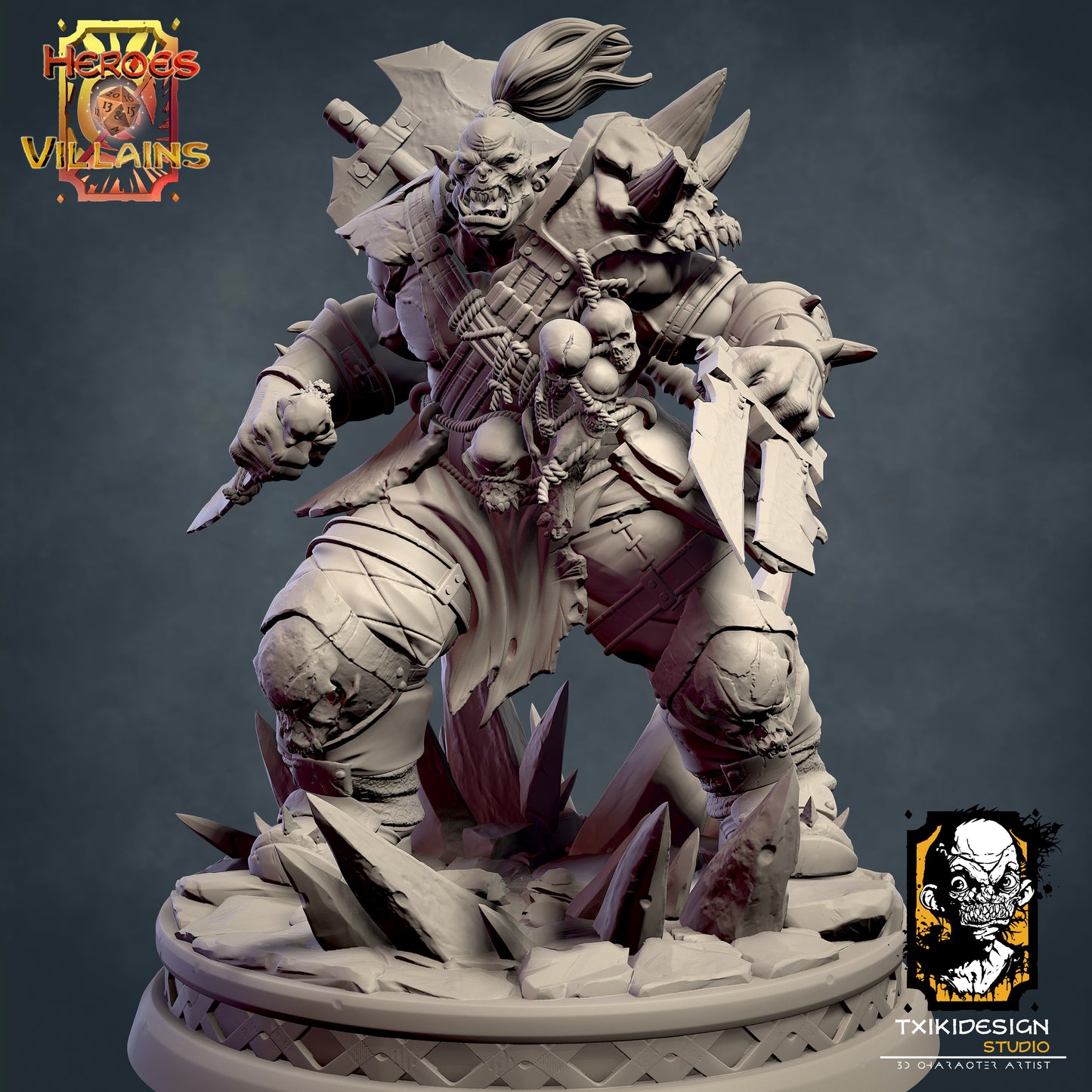 Kragul the Orc Captain | Miniature